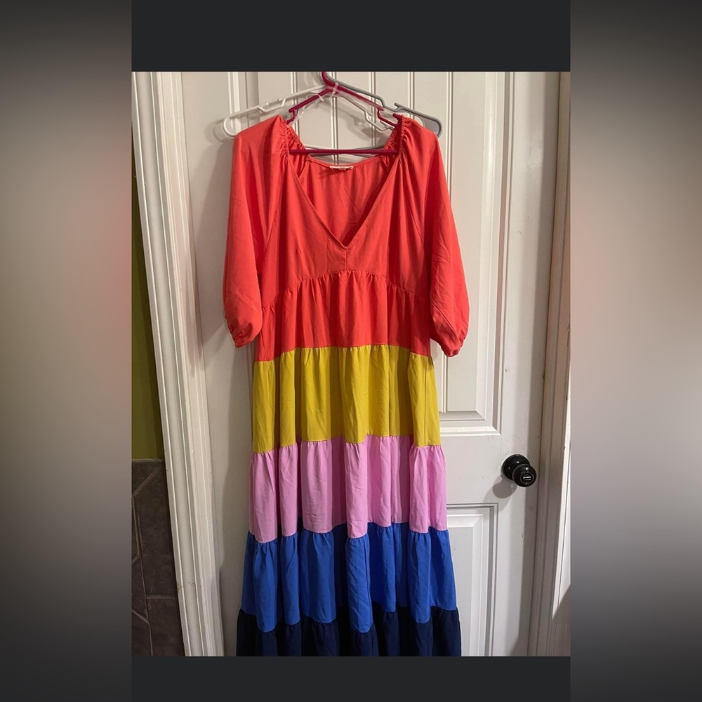 NWOT Entro maxi dress